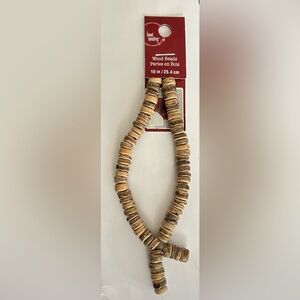 Strung Beads Wood Beads  NEW